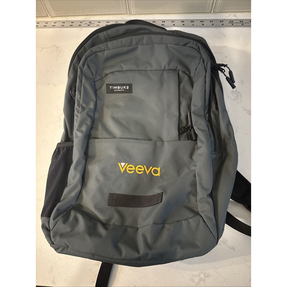 Timbuk2 Parkside Midway Laptop Tablet Gray Travel Pocket Work‎ School Backpack